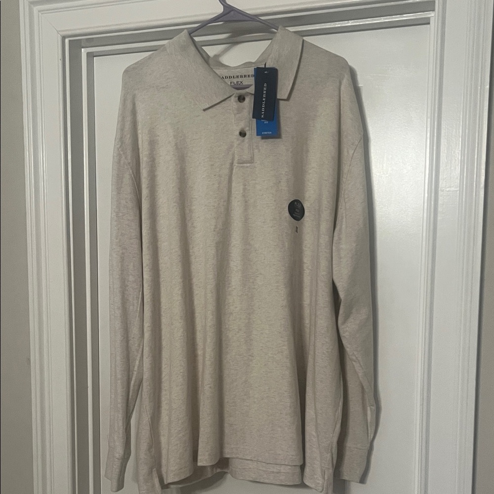 Saddlebred Light Gray Polo Shirt